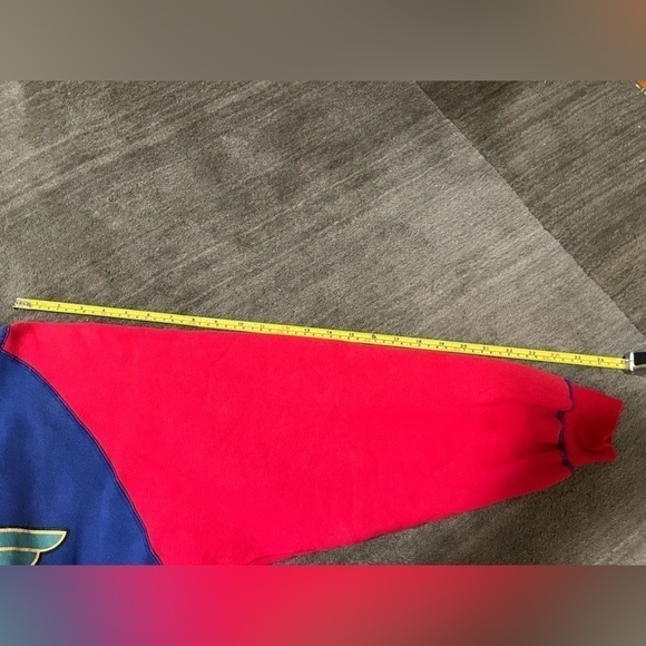 Rare Vintage Retro Coca-Cola Red and Blue Logo Crewneck Sweatshirt Medium - Picture 8 of 9